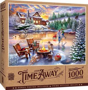 An Evening Skate 1000 Piece Jigsaw Puzzle