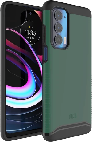 Merge Case for Motorola Edge 5G UW 2021 - Hunter Green | Military Grade Drop Tested Dual Layer Heavy Duty Protection with Non-Slip Grip Merge Case for Motorola Edge 5G UW 2021 - Hunter Green | Military Grade Drop Tested Dual Layer Heavy Duty Protection with Non-Slip Grip