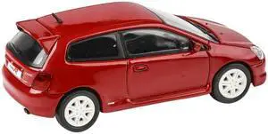 2001 Honda Civic Type R EP3 Milano Red 1/64 Diecast Model Car by Paragon Models