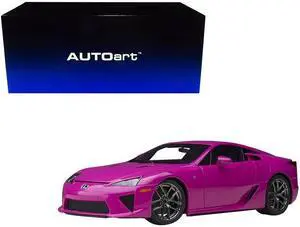 Lexus LFA Passionate Pink 1/18 Model Car by Autoart