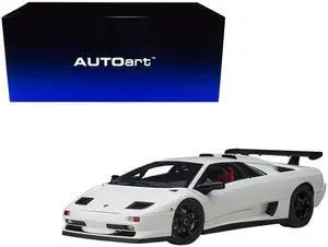 Lamborghini Diablo SV-R Impact White 1/18 Model Car by Autoart