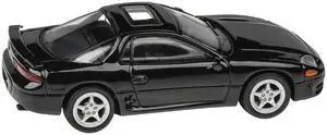 Mitsubishi 3000GT GTO Pyrenees Black with Sunroof 1/64 Diecast Model Car by Paragon Models