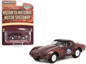 1982 Chevrolet Corvette Nazareth National Motor Speedway Official Pace Car "Hobby Exclusive" Series 1/64 Diecast Model Car by Greenlight