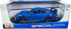 2022 Porsche 911 GT3 Blue "Special Edition" 1/18 Diecast Model Car by Maisto