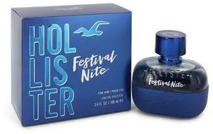 Hollister Festival Nite Eau De Toilette Spray 3.4 Oz For Men Hollister Festival Nite Eau De Toilette Spray 3.4 Oz For Men
