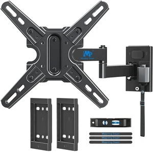UL Listed Lockable RV TV Mount for 13-43 TV up to 22lbs for Camper Trailer Motor Home, Full Motion TV Wall Mount Quick Release with Dual Wall Plates, VESA 200mm, MD2212 UL Listed Lockable RV TV Mount for 13-43 TV up to 22lbs for Camper Trailer Motor Home, Full Motion TV Wall Mount Quick Release with Dual Wall Plates, VESA 200mm, MD2212