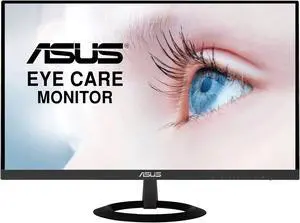 VZ279HE, FHD (1920 x 1080) 27" Monitor, IPS, Ultra-Thin Design, HDMI, D-Sub, Flicker-Free, Low Blue Light, TUV Certified, Black VZ279HE, FHD (1920 x 1080) 27" Monitor, IPS, Ultra-Thin Design, HDMI, D-Sub, Flicker-Free, Low Blue Light, TUV Certified, Black