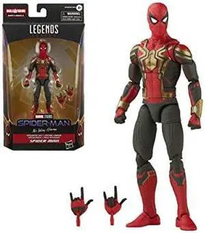Spider-Man Marvel Legends Series Integrated Suit 6-inch Collectible Action Figure Toy, 2 Accessories Spider-Man Marvel Legends Series Integrated Suit 6-inch Collectible Action Figure Toy, 2 Accessories