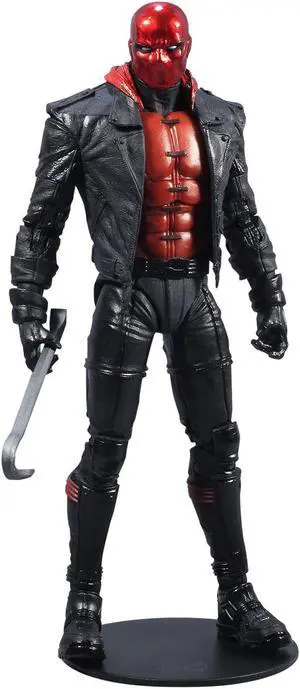 DC Multiverse Red Hood from Batman: Three Jokers Action Figure with Accessories, Multicolor, 7 inches