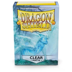 Dragon Shield Sleeves Matte Card Game,Polypropylene, Clear Dragon Shield Sleeves Matte Card Game,Polypropylene, Clear