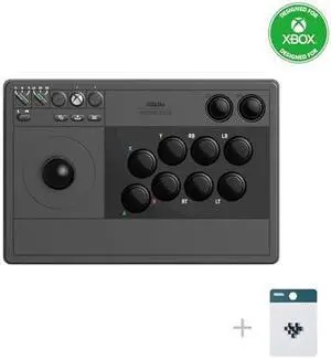 8Bitdo Arcade Stick for Xbox Series XS, Xbox One and Windows 10, Arcade Fight Stick with 3.5mm Audio Jack - Officially Licensed (Black) 8Bitdo Arcade Stick for Xbox Series XS, Xbox One and Windows 10, Arcade Fight Stick with 3.5mm Audio Jack - Officially Licensed (Black)
