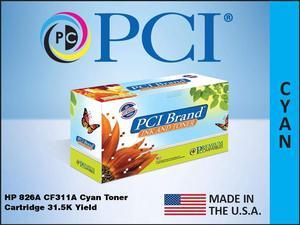 PcI Brand Remanufactured Toner cartridge Replacement for HP cF311A cyan Toner cartridge 31.5K Yield