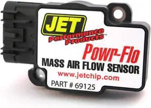Jet Performance 69125 Powr-Flo Mass Air Sensor , Black