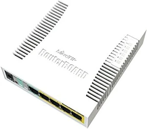 MikroTik RB260GSP 5-Port Gigabit Ethernet Switch (CSS106-1G-4P-1S) MikroTik RB260GSP 5-Port Gigabit Ethernet Switch (CSS106-1G-4P-1S)