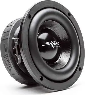 EVL-65 D4 6.5" 400 Watt Max Power Dual 4 Ohm Car Subwoofer EVL-65 D4 6.5" 400 Watt Max Power Dual 4 Ohm Car Subwoofer