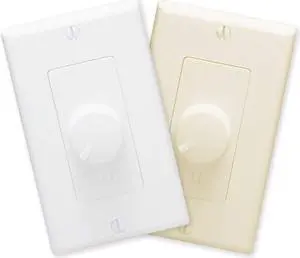 ALT126R Decora Volume Control, White/Light Almond ALT126R Decora Volume Control, White/Light Almond