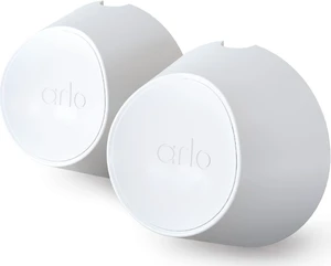 Arlo Magnetic Wall Mounts (2 Count) White, Certified Accessory, Indoor & Outdoor Use, Works Pro 3/4/5S/6, Ultra Cameras Arlo Magnetic Wall Mounts (2 Count) White, Certified Accessory, Indoor & Outdoor Use, Works Pro 3/4/5S/6, Ultra Cameras