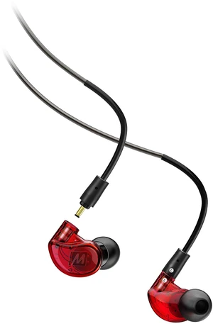 MEE audio M6 PRO In Ear Monitor Headphones for Musicians, 2nd Gen Model With Upgraded Sound, Memory Wire Earhooks & Replaceable Cables, Noise Isolating Professional Earbuds, 2 Cords Included (Red) MEE audio M6 PRO In Ear Monitor Headphones for Musicians, 2nd Gen Model With Upgraded Sound, Memory Wire Earhooks & Replaceable Cables, Noise Isolating Professional Earbuds, 2 Cords Included (Red)