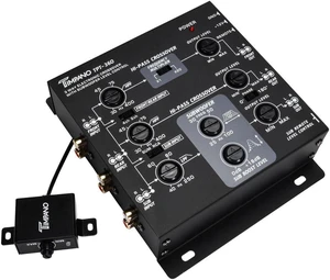 3-Way Electronic Crossover Remote Subwoofer Control Equalizer TPT-360 3-Way Electronic Crossover Remote Subwoofer Control Equalizer TPT-360