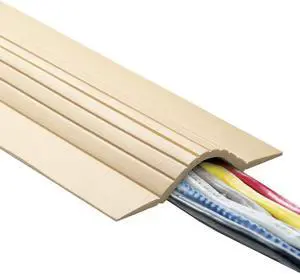 10FT Cable Blanket Low Profile Cord Cover and Protector, Beige 10FT Cable Blanket Low Profile Cord Cover and Protector, Beige