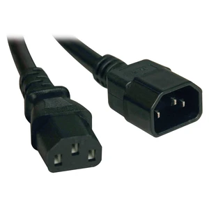 Computer Power Extension Cord 13A, 16AWG (IEC-320-C14 to IEC-320-C13) 5-ft.(P004-005-13A) Computer Power Extension Cord 13A, 16AWG (IEC-320-C14 to IEC-320-C13) 5-ft.(P004-005-13A)