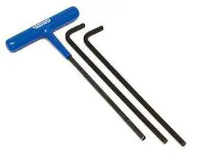 NavPod TPK300 TamperProof Wrench Set (Fits All Generations of NavPod Security Screws). Includes Two 5"" L-Handle Wrenches and 6"" Vinyl Grip T-Handle Wrench.