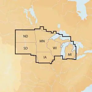Plus Regions North Lake Charts on SD/MSD,Black Plus Regions North Lake Charts on SD/MSD,Black