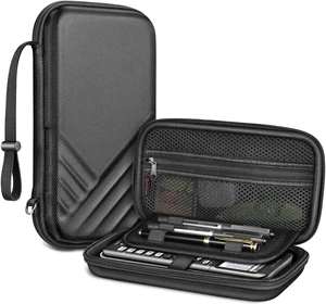 Graphing Calculator Carrying Case for Texas Instruments | For TI-Nspire CX II CAS/TI-Nspire-CX-II, TI-84 Plus/CE Color Graphing Calculators, with Mesh Pockets and Pen Slots, Black Graphing Calculator Carrying Case for Texas Instruments | For TI-Nspire CX II CAS/TI-Nspire-CX-II, TI-84 Plus/CE Color Graphing Calculators, with Mesh Pockets and Pen Slots, Black