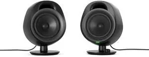 New SteelSeries Arena 3 Full-Range 2.0 Gaming Speakers â Immersive Audio â On-Speaker Controls â 4" Speaker Drivers â Wired & Bluetooth â 3.5mm Aux â PC, Mac, Mobile â Adjustable Stand