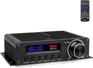 Wireless Bluetooth Home Audio Amplifier - 100W 5.1 Channel Home Theater Power Stereo Receiver  Surround Sound w/HDMI  AUX  FM Antenna  Subwoofer Speaker Input  12V Adapter - PFA560BT