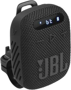 Wind 3 FM Bluetooth Handlebar Speaker, Black
