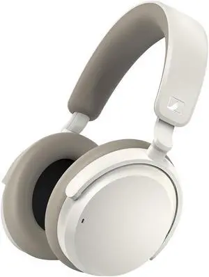 Sennheiser Consumer Audio ACCENTUM Wireless Bluetooth Headphones - 50-Hour Battery Life, Audio, Hybrid Noise Cancelling (ANC), All-Day Comfort and Clear Voice Pick-up for Calls, White