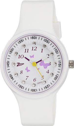 Fastrack Resin Digital White Dial Men's Watch - 4038Pp02, Dial Color-Black, Band Color-White