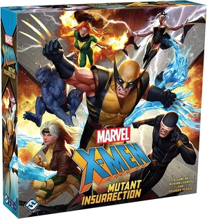 X-Men Mutant Insurrection Board Game - Action-Packed Combat Strategy Game Cooperative Game for Kids & Adults Ages 14+ 1-6 Players 1 Hour Playtime Made by Fantasy Flight Games X-Men Mutant Insurrection Board Game - Action-Packed Combat Strategy Game Cooperative Game for Kids & Adults Ages 14+ 1-6 Players 1 Hour Playtime Made by Fantasy Flight Games