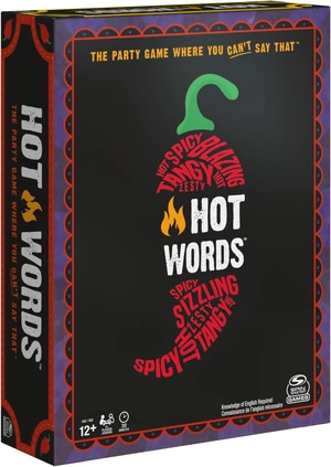 Spin Master Games Hot Words, Word Guessing Party Game, Board Game for Ages 12 & up, by Spin Master Spin Master Games Hot Words, Word Guessing Party Game, Board Game for Ages 12 & up, by Spin Master