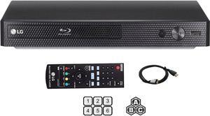 Lg Bp Region Free Blu-Ray Player  Multi Region 110-240 Volts  Dynastar 6 Foot Hdmi Bundle