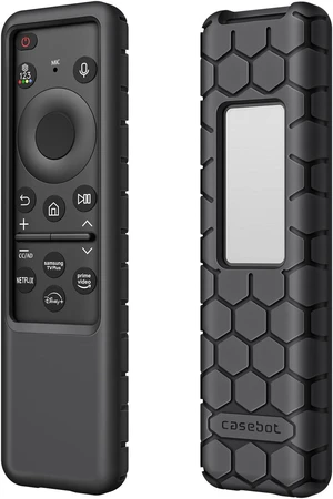 Case for Samsung Remote TM2560E TM2360E TM2360F TM2361F TM2361E | BN59-01480A BN59-01455A BN59-01436A BN59-01432A, Smart Sollar Cell Remote Silicone Cover, Shockproof, Anti Slip, Black Case for Samsung Remote TM2560E TM2360E TM2360F TM2361F TM2361E | BN59-01480A BN59-01455A BN59-01436A BN59-01432A, Smart Sollar Cell Remote Silicone Cover, Shockproof, Anti Slip, Black