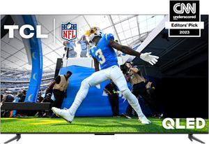 Tcl 55-Inch Q6 Qled 4K Smart Tv With Google (55Q650G  2023 Model) Dolby Vision  Atmos  Hdr Pro+  Game Accelerator Enhanced Gaming  Voice Remote  Works Alexa  Streaming Uhd Television