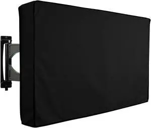Outdoor TV Cover - Panther Series - Universal Weatherproof Protector for 50-52 Inch TV - Fits Most Mounts & Brackets Outdoor TV Cover - Panther Series - Universal Weatherproof Protector for 50-52 Inch TV - Fits Most Mounts & Brackets