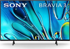 Sony 50-Inch Class 4K Ultra Hd Bravia 3 Led Smart Tv With Google Tv  Dolby Vision Hdr  And Exclusive Features For Playstation5 (K-50S30)  2024 Model