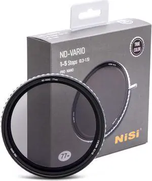 Nisi 105Mm Swift True Color Nd-Vario - Adjustable 1-5 Stops (Nd2-Nd32) Variable Neutral Density Filter - No Vignetting  Waterproof Nano Coating