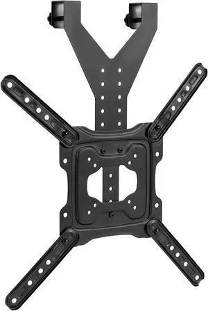 TV Hanger Bracket for 24 to 55 inch Flat and Curved Screens, Light Weight Steel Design, Height Adjustable Cross Bar, Loft Bed, Thin Door TV Mount, Max VESA 400x400, Black, MOUNT-TV01LB TV Hanger Bracket for 24 to 55 inch Flat and Curved Screens, Light Weight Steel Design, Height Adjustable Cross Bar, Loft Bed, Thin Door TV Mount, Max VESA 400x400, Black, MOUNT-TV01LB