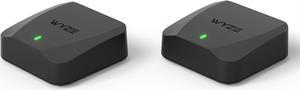 Wyze Axe5400 Tri-Band Wi-Fi 6E Mesh Router Pro  Covers Up To 4000 Sq. Ft  150+ Devices  Replaces Legacy Routers For Whole Home Coverage  Supports Wired Backhaul  1X1 Gbps & 2X1 Gbps Ports - 2 Pack