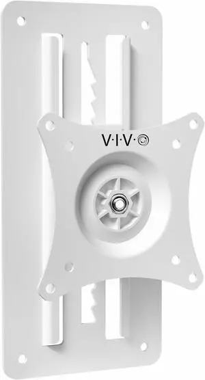 Height Adjustable 17 to 32 inch Single Monitor Articulating Wall Mount for Standing Workstations, Fits 1 Screen with Max VESA 100x100mm, White, MOUNT-VW01AW Height Adjustable 17 to 32 inch Single Monitor Articulating Wall Mount for Standing Workstations, Fits 1 Screen with Max VESA 100x100mm, White, MOUNT-VW01AW