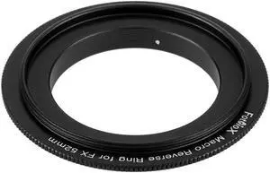 Fotodiox 52Mm Filter Thread Macro Reverse Mount Adapter Ring Compatible With Fuji X-Mount Cameras