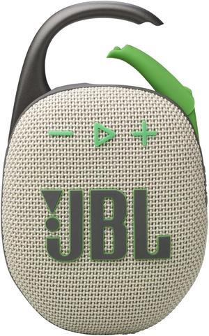 Jbl Clip 5 - Ultra-Portable  Waterproof & Dustproof Bluetooth Speaker  Big Pro Sound With Punchy Bass  Integrated Carabiner  Up To 12 Hours Of Play  Made In Part With Recycled Materials (Sand)