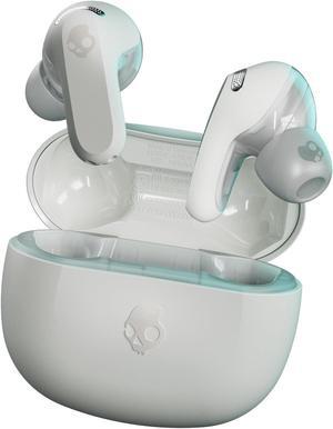 Skullcandy Rail Anc In-Ear Noise Cancelling Wireless Earbuds  27 Hr Battery  Microphone  Works With Iphone Android And Bluetooth Devices - Bone