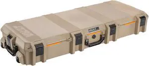 Pelican Vault V730 Multi-Purpose Hard Case With Foam - Tripod  Equipment  Electronics Gear  Instrument  And More (Tan)