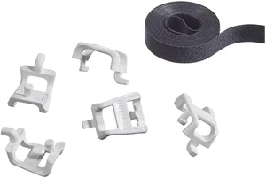 Plastic Saddle Tie Kit with Velcro, 5-Pack, for Cable Management in Structured Media Center, 49605-AST Plastic Saddle Tie Kit with Velcro, 5-Pack, for Cable Management in Structured Media Center, 49605-AST
