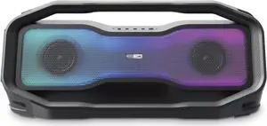 Altec Lansing Rockbox Xl 2.0 Portable Bluetooth Wireless Speakers With Led Lights  Ip67 Waterproof And Durable For Outdoor  20 Hours Battery With App Control